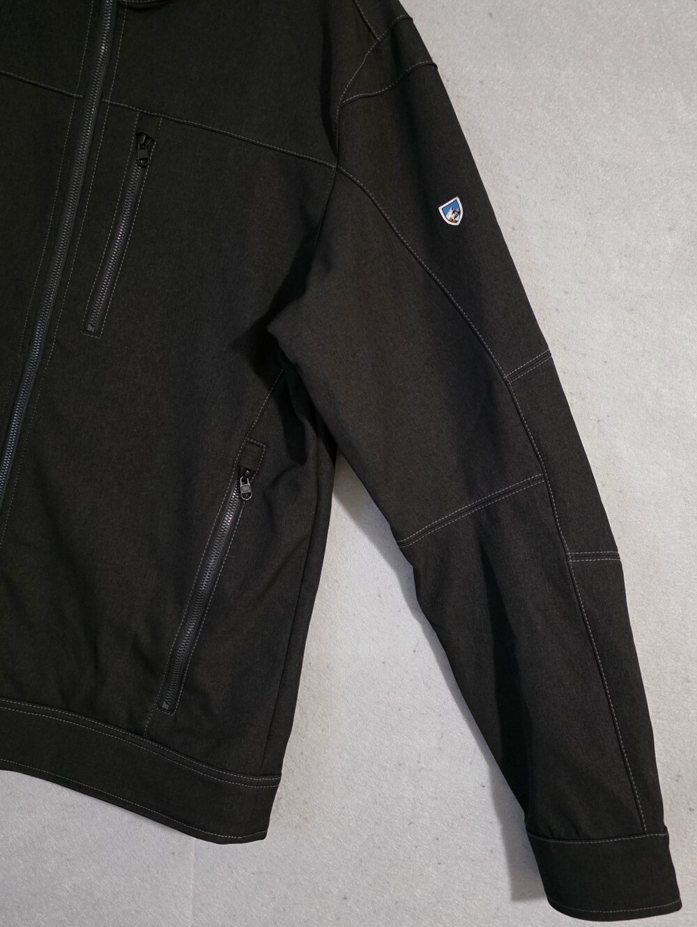 NWOT Kuhl Mens Gotham Impakt Softshell Jacket Grid Fleece Interior 1019 Size L - Picture 7 of 12